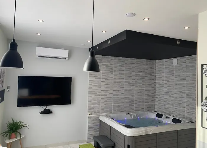 Appartement Spa Gingko, N1 Valenciennes, Wifi, Netflix